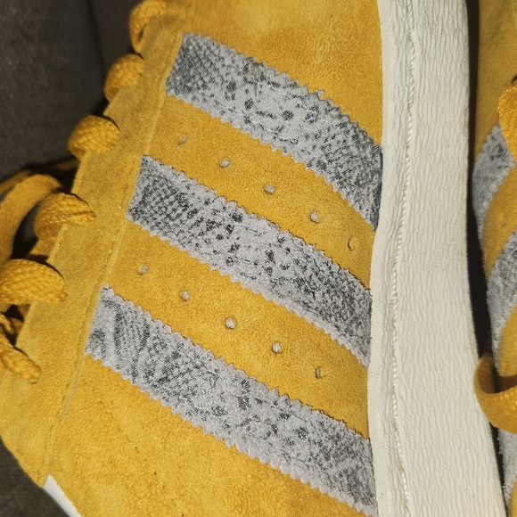 RARE Adidas Gold Suede 80s Superstars - Picture 14 of 16